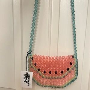 Bouffant’s & Broken Hearts Watermelon Fruit Purse